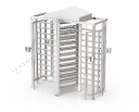 ProxerGate 5D-TT-120 two-lane revolving twin gate for access control (hot-dip galvanized steel)